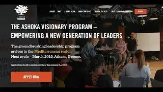 Ashoka Visionary Program in the Mediterranean