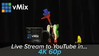 How to live stream to YouTube in 4K 60p
