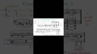 Scriabin's Octotonic Scale Use #musictheory #scriabin