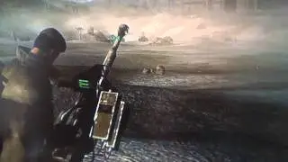 fallout new vegas firing grenade machinegun