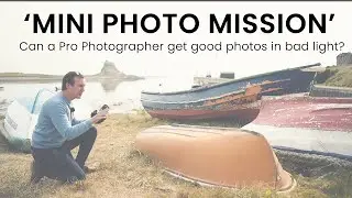 I create an EPIC landscape photograph in BORING light