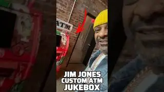 Музыкальный автомат на заказ от рэпера Джима Джонса #jimjones #custom #hiphop