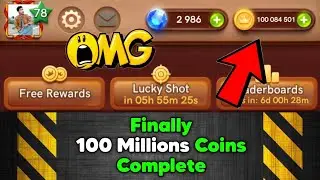 100 Millions Coins Complete - CARROM POOL - THIS is JAMOT
