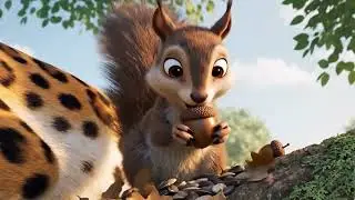 A Tiny Squirrel Woke a Sleeping Leopard&hellip; What Happened Next Will Shock You 🐆🐿️