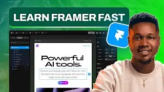 Framer Beginner Tutorial 2026 – Step-by-Step Guide