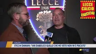 Lo sdegno di Saverio Sticchi Damiani per il gol diabolicamente annullato a Piccoli in LECCE-Milan