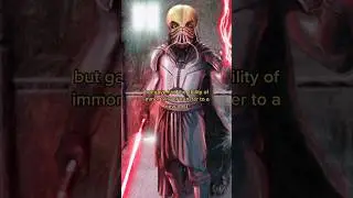 How Darth Tenebrous Became Immortal In Star Wars