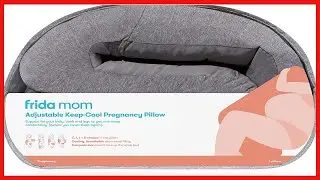 Great product -  Frida Mom Adjustable Keep-Cool Pregnancy Pillow | Support for Belly, Hips + Legs fo