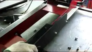 Change the slide rail of senko heat press.wmv