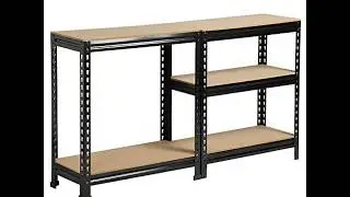 -Low Price- Heavy Duty 5 Tier Commercial Industrial Racking Garage Shelving Unit