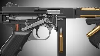 Как работает Thompson SMG — изобретенный John T. Thompson в 1918 году