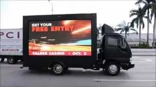 Mobile LED Billboard Truck