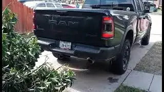 2019 Ram Rebel Straight Pipe Cold Start