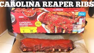 NEW CAROLINA REAPER PORK RIBS FOOD REVIEW | ASDA