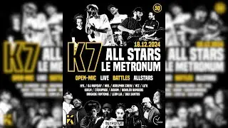 OPEN MIC BY K7 #50 : ALL STARS 2024 au Metronum TOULOUSE