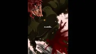 my last emerald splash... #animeedit #kakyoin #jojosbizzareadventures