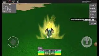 Roblox: Dragon Ball Rage Transforma&ccedil;&atilde;o Fpssj