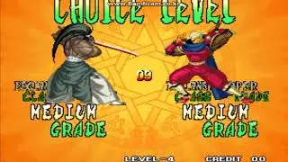 samurai shodown 4 (genjuro) expert match (사쇼4)