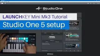 Launchkey Mini MK3 e Studio One 5 - Como configurar (legendado)