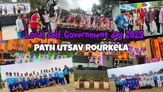 Patha utsav 2025 // local self Government day 2025 // Rourkela vlog@rameshmundaryvlog 