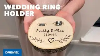 Dremel How to make a wooden wedding ring holder