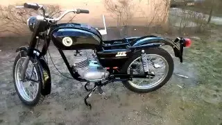 Prezentacja motocykla WSK M06-B3 z 1981 roku po renowacji by 