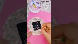 DIY Homemade Magical Scratch Notes! 😃🌈💫 #shorts