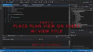 Revit API - Create New Sheet, View, & View Title - Part 2