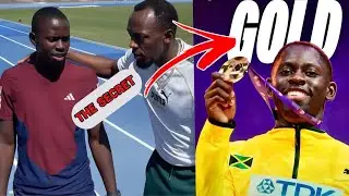 Wow! Usain Bolt SAID This To Oblique Seville Then He Wins 100m World Championship Final