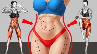 🔥Flat Belly in 2 Weeks🔥Standing Abs Workout To Shed Fat and Get a Flat Stomach