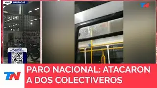 PARO NACIONAL I Atacaron a dos colectiveros en Puente La Noria