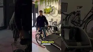 Voor en na, bij een bakfiets die een beurt krijgt bij Dumo!