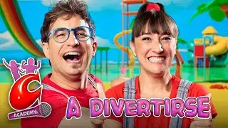 🥰 CantaJuego Academy 👫A divertirse🎤Aprende a bailar y cantar con este karaoke  🎶Video Oficial   🎶