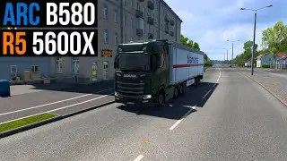 Intel Arc B580 | Euro Truck Simulator 2 | 1080p + 1440p | All Settings