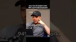 IBM FIRED 8000 workers for 1 chatbot #keyangle