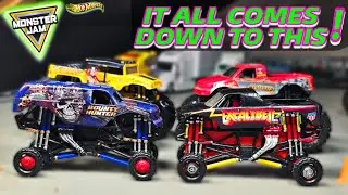 This is HUGE! Monster Jam Diecast Racing! | Thunder 240