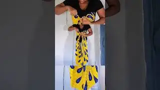DIY a beautiful top 👀👀#shorts #diy #ankara #beginners #sewingproject