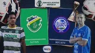 ALTOS X IGUATU - CAMPEONATO BRASILEIRO SÉRIE D - DÉCIMA RODADA