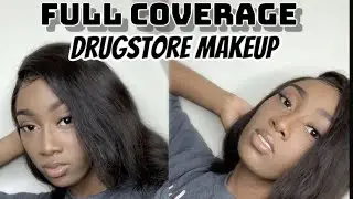 &ldquo;Everyday&rdquo; Full Face Using Drugstore Makeup (WOC)