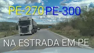 Lá no meu Sertão, Viajando PE-270 até PE-300 Chegando em Itaíba #viagem #estrada 