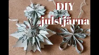 DIY julstjärna!