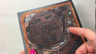 JFF Stamps Action Wobble Card
