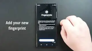 Reinstallation of fingerprint for Samsung Galaxy S23 MATRIX Hybrid