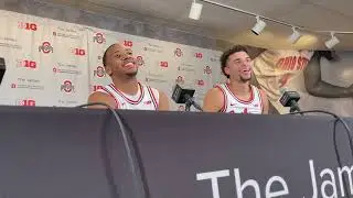 Tanner Holden and Zed Key react to Ohio State's 67-66 buzzer-beating win