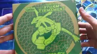 Pokemon Top Trainer Box Sturm im Firmament Unboxing