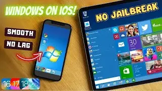 Turn Your iPhone/iPad into a Windows PC | Install Windows on iOS (No Jailbreak)
