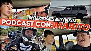 CALANDO LA CHEROKEE CON LA SUSPENSIÓN NUEVA, PERO TERMINÓ SIENDO UN PODCAST 🤣🏁…  