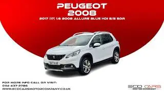 2017 Peugeot 2008 Allure BlueHDi | ULEZ | Very Economical Diesel SUV