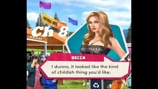 Becca Diamond Scene | Choices: The Freshman Book 4 Chapter 8 - Kaitlyn's route