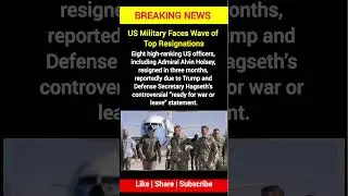 Why Are Top US Military Officers Quitting? | Daily GK | #shorts #shortvideo #shortsfeed